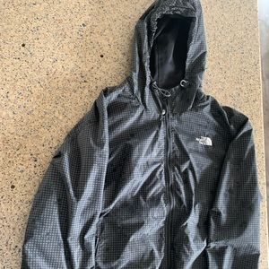The North Face wind and rain resistant jacket.